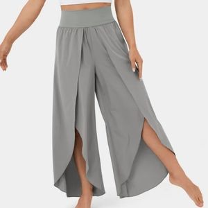 Halara Breezeful High Waisted Flowy Split Leg Palazzo Pants Yoga